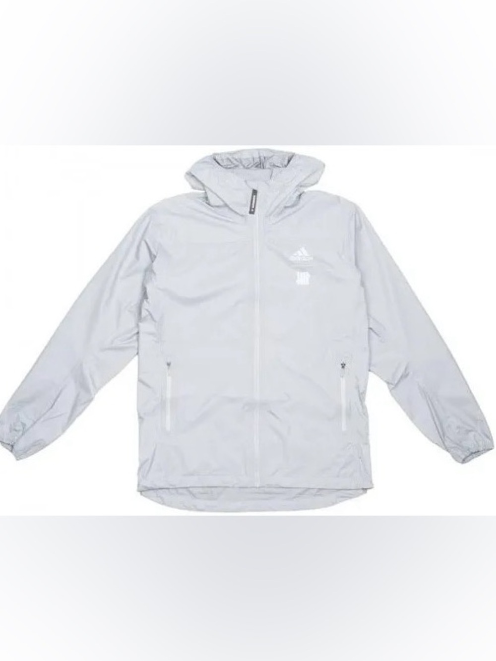 Adidas x Undefeated Gore-Tex Jacket Grey Waterproof Size Medium (Measurements)